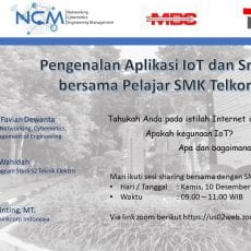 Pengenalan dan Tutorial Modul Smart Home Berbasis IoT Pada SMK Telkom Bandung